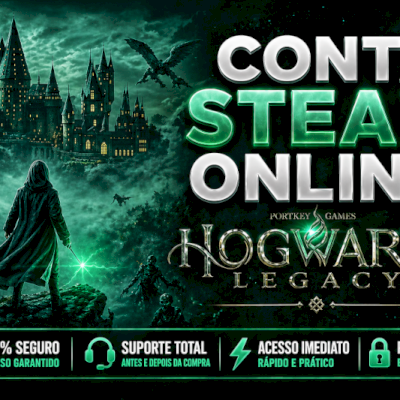 [STEAM] Hogwarts Legacy Deluxe Edition | Nova Conta Steam | Dados Alteráveis