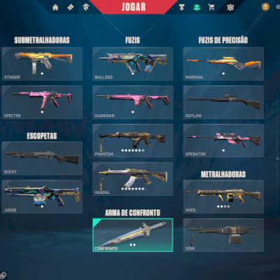 conta Valorant Vandal sublime e kuronami phantom primordium e faca declinio