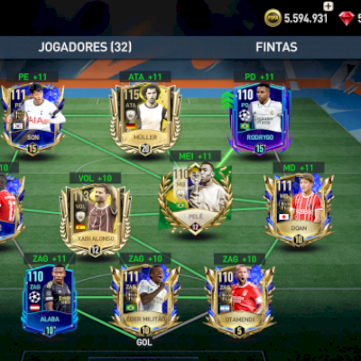 Vendo Conta De FIFA MOBILE ger 122