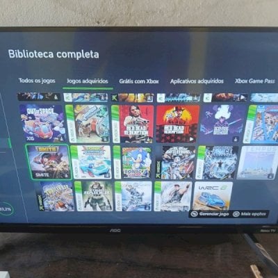 Conta com jogos Xbox