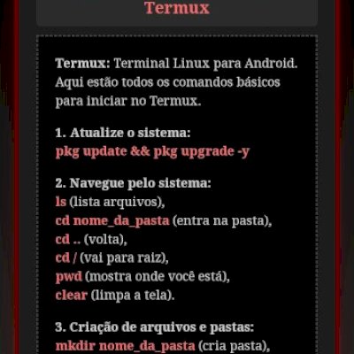 Termux comandos