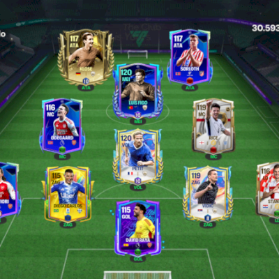 CONTA FIFA MOBILE 26 GER 119 BRABA LUIS FIGO, PETIT, VIDIC, BALE BRABOS