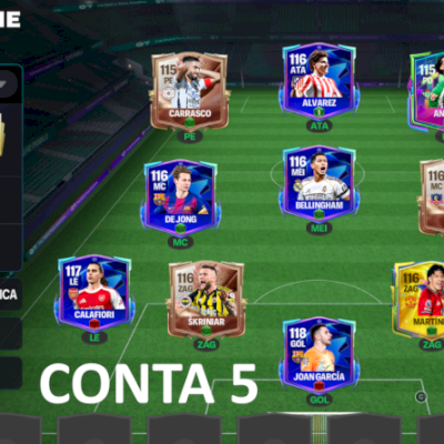 CONTA 5 FIFA GER 117 + DE JONG 116