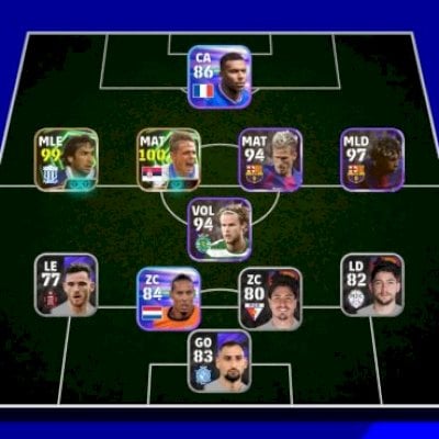 Efootball mobile contas