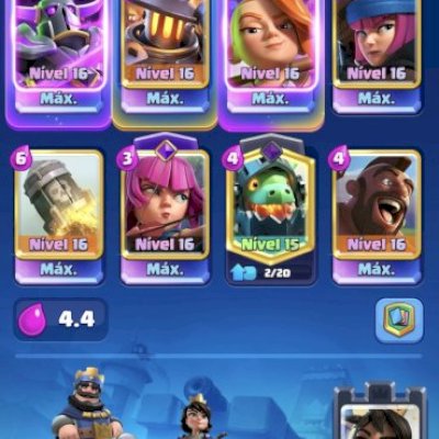 Conta de 10 anos Clash Royele