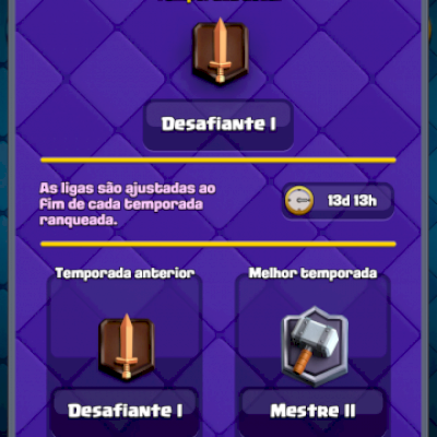 Conta antiga Clash Royale/Clash of clans