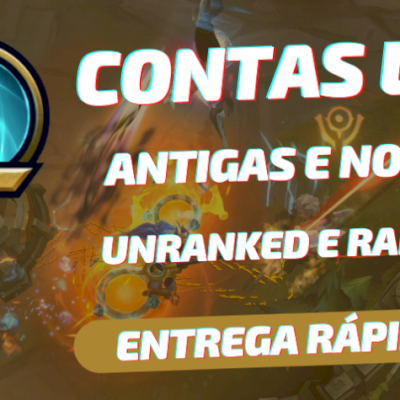 CONTA LEAGUE OF LEGENDS ANTIGAS E NOVAS | UNRANKED E RANKED | FULL ACESSO