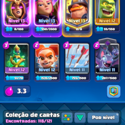 Conta de Clash Royale boa