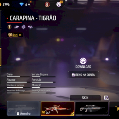 Conta com 1 passe e angelical