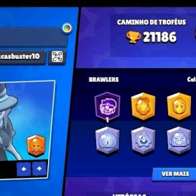 Conta Brawl Stars (VALOR NEGOCIÁVEL)