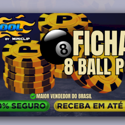 [3 COMPRAS= 20BÔNUS] FICHAS DE 8 BALL POOL MELHOR PREÇO