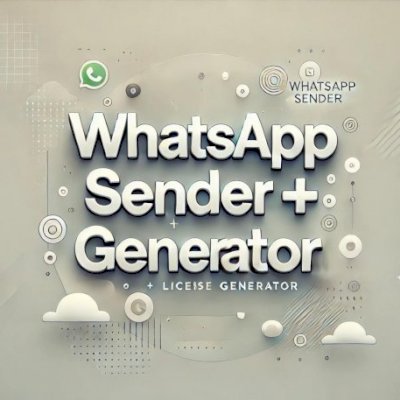 WhatsApp Sender+ com Gerador de Licença: Envio em Massa com Controle Total