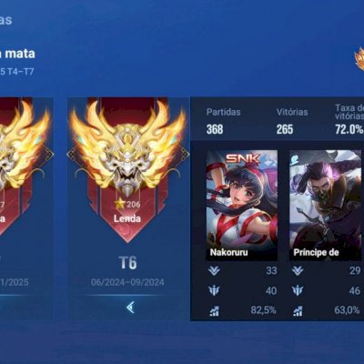 ELOJOB | Honor of Kings | Subo conta até o lenda