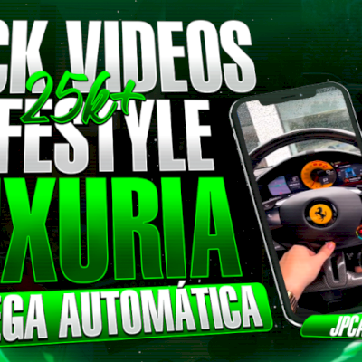 PACK LIFESTYLE | +25K VIDEOS - TUDO SEPARADO NO DRIVE | ENTREGA AUTOMÁTICA