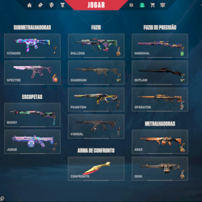 Conta valor R$2500+ gastos em skins