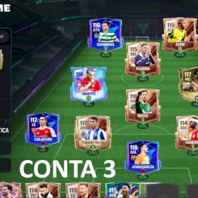 Conta 3 Fifa Mobile - GER 117 + THIAGO SILVA 117