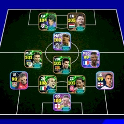 CONTA EFOOTBALL CARTAS RARAS