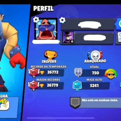 Conta 2018 Brawl Stars