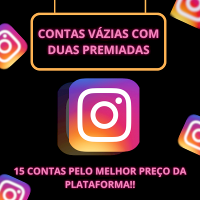 ✅💮15 CONTAS FEMININAS 💮✅|* LEIA A DESCRINÇÃO *