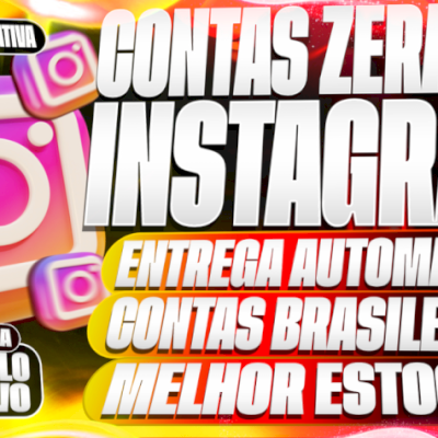 CONTAS VAZIAS INSTAGRAM 30+ DIAS C/ EMAIL SEM SELO DE NOVO