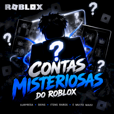 Compre conta mistériosa de Roblox.