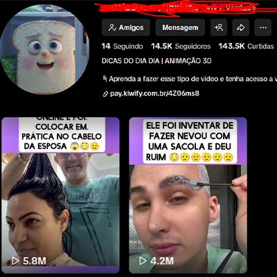CONTA MONETIZADA 14.5K SEGUIDORES