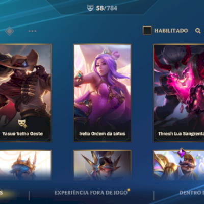 Conta antes GM Wild Rift