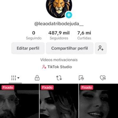 TIKTOK MONETIZADO 487 mil nicho motivacional PROMO 🚨