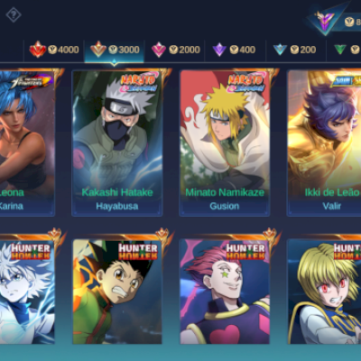 Conta mobile legends perfeita