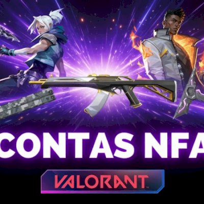 Pack De Contas Nfa Valorant 150 Contas + Método Pack De Nfa