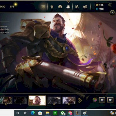 Conta Lol Com Graves Vitorioso.