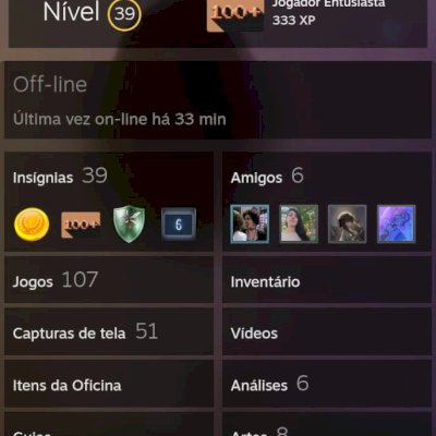 Conta Steam com mais de 80 jogos bons