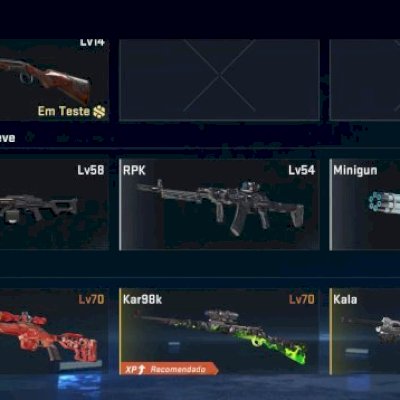 Conta blood strike com várias skins