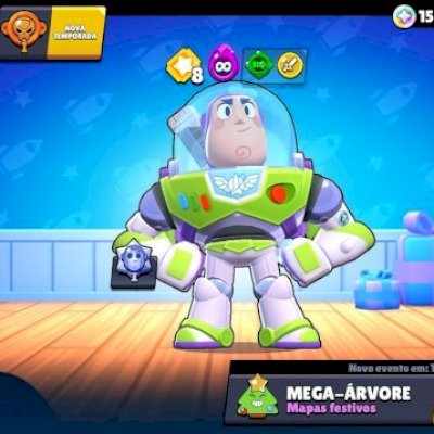 continha muito boa de 34k, muito brawlers LV Max e skins sazonal