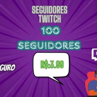 Promção Pacote de seguidores para sua twitch -Monetize ja