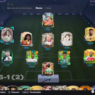 Conta de Fifa com time bom no ultimate team