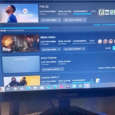 CONTAS STEAM COM JOGOS