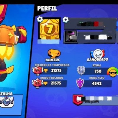 CONTA DE BRAWL STARS (PREÇO NEGOCIÁVEL, ACEITO TR0C1)