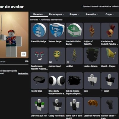 Conta Roblox 2010 BR | Rara, Antiga e com Robux Investidos