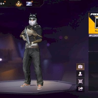 CONTA DE FREE FIRE ANTIGA