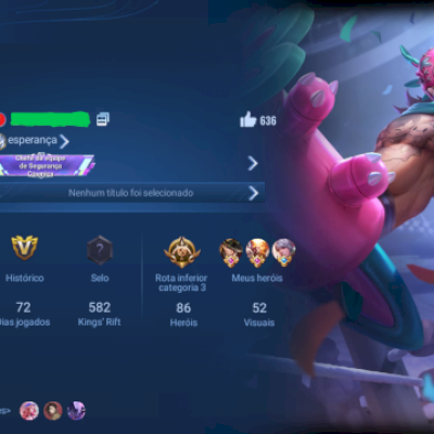 📍 Disponível Conta Honor Kings📍