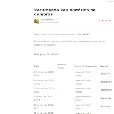 Conta valorant peak ASCENDENTE 3, atualmente D3. +$2.300 reais gastos em skins.