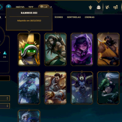 CONTA LOL MUITO RARA ( KAYLE JUIZA E RAMUS REI )