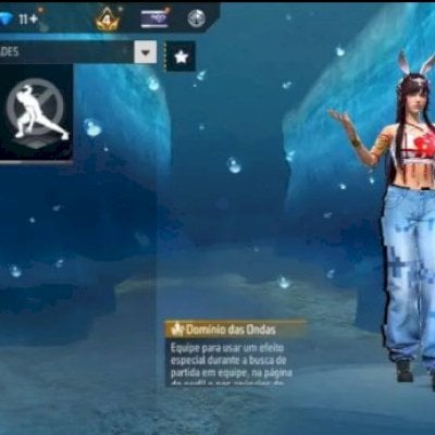CONTA FEMININA FREE FAIRE FF
