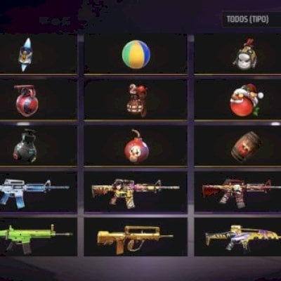 Conta de ff para iniciantes