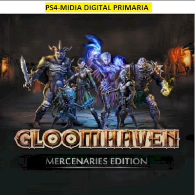 Gloomhaven Mercenaries Edition  DE PS4 EM MIDIA DIGITAL PRIMARIA