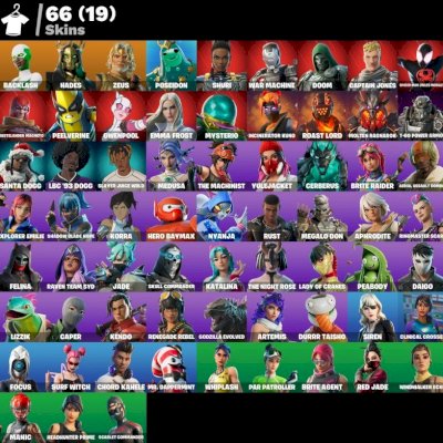 Conta Fortnite >> 66 Skins, Spider-Man, Tixo, BackLash e+ Entrega Automatica!