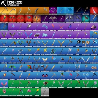 CONTA FORTNITE FULL ACESSO COM MUITAS SKINS E ITENS RAROS