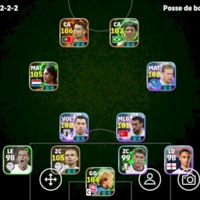 Vendo conta de efotball com Cruyff CR7 e outros!!