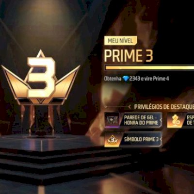 Conta de Free Fire nova mais Gemadinha com skin de punho e parceria de anime